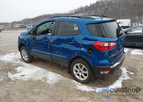 2018 Ford Ecosport Se from USA, damaged, VIN MAJ6P1UL0JC236556